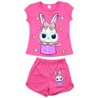 20-2004206 "BUNNY", костюм для девочки, 4-8 лет, розовый 20-2004206 "BUNNY", костюм для девочки, 4-8 лет, розовый